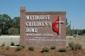 Methodist Children's Home of Southwest Louisiana sign