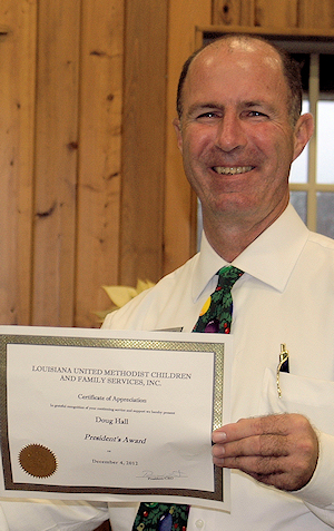Doug Hall received President's Award, 2012