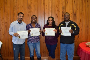 Joshua Dunn, Ashley Ware, Sylvia Hill and Joseph Bellamy named Mental Health Specialists of the Year at Louisiana Methodist Children's Home